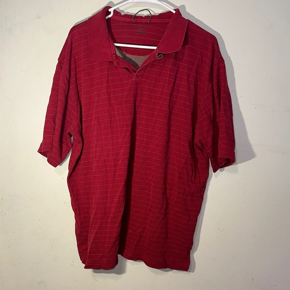 Columbia Deep Red Polo Shirt